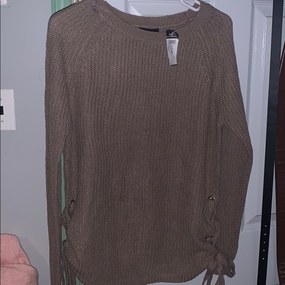 Chunky knit sweater